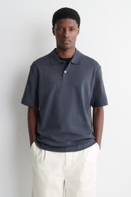 COS Interlock Cotton Polo Shirt