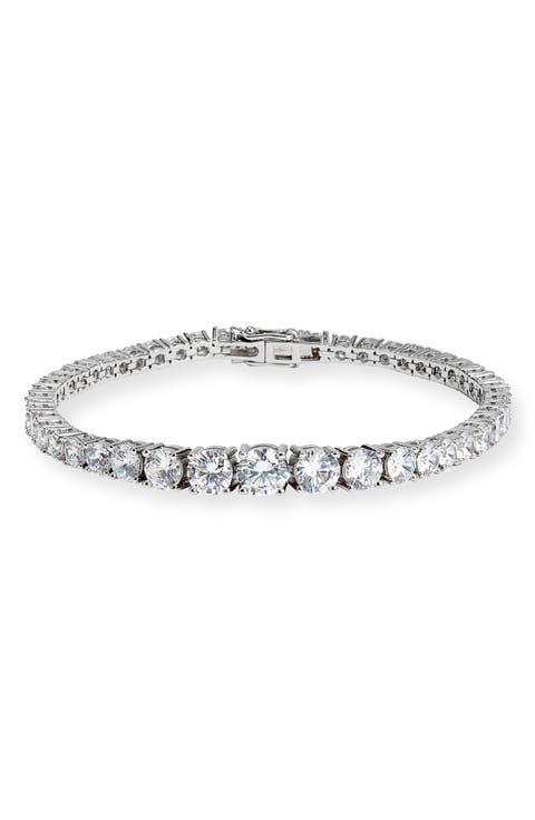 Cubic Zirconia Tennis Bracelet