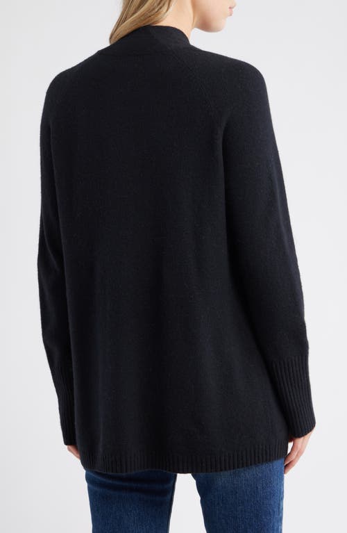 Caslonr Caslon(r) Open Front Cardigan In Black