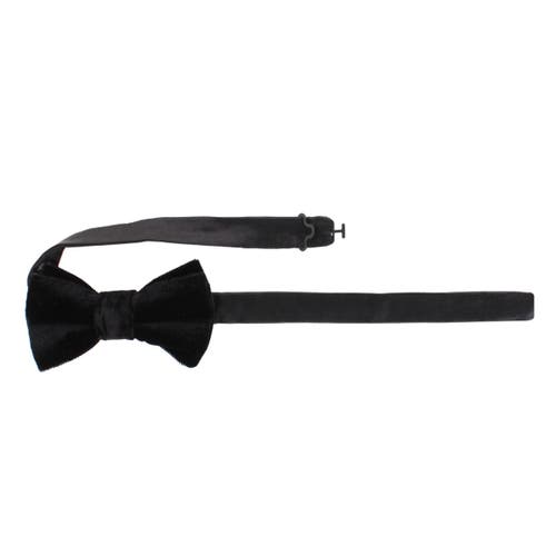 Trafalgar Poirot Velvet Solid Colored Bow Tie