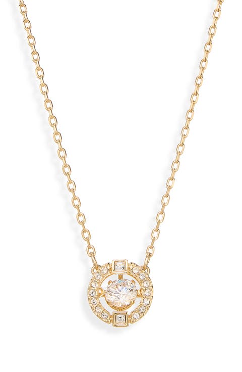 Una Crystal Pendant Necklace