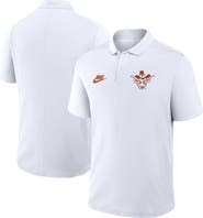 Nike Men's Nike White Texas Longhorns Primetime Victory Legacy Vault Logo Performance Polo