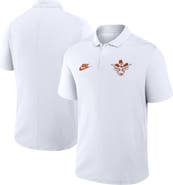 Nike Men's Nike White Texas Longhorns Primetime Victory Legacy Vault Logo Performance Polo