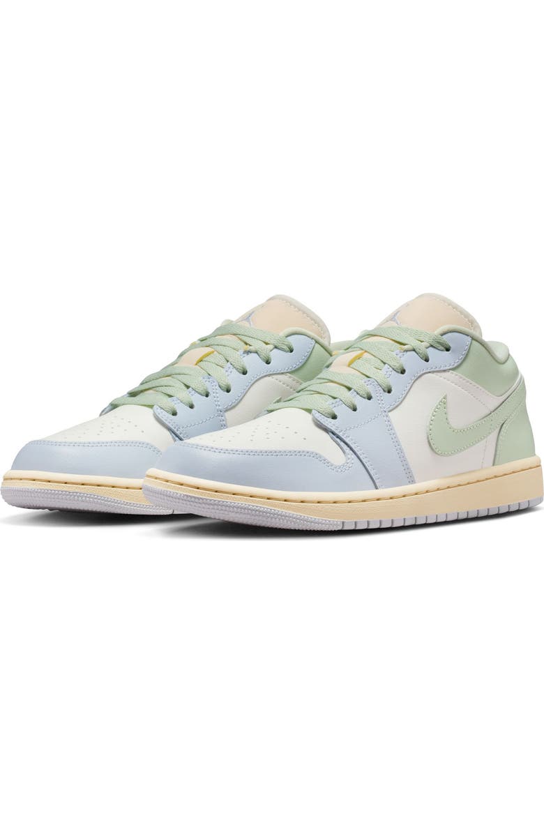 Jordan Air Jordan 1 Low Basketball Sneaker, Main, color, 108 Sail/Jadaur