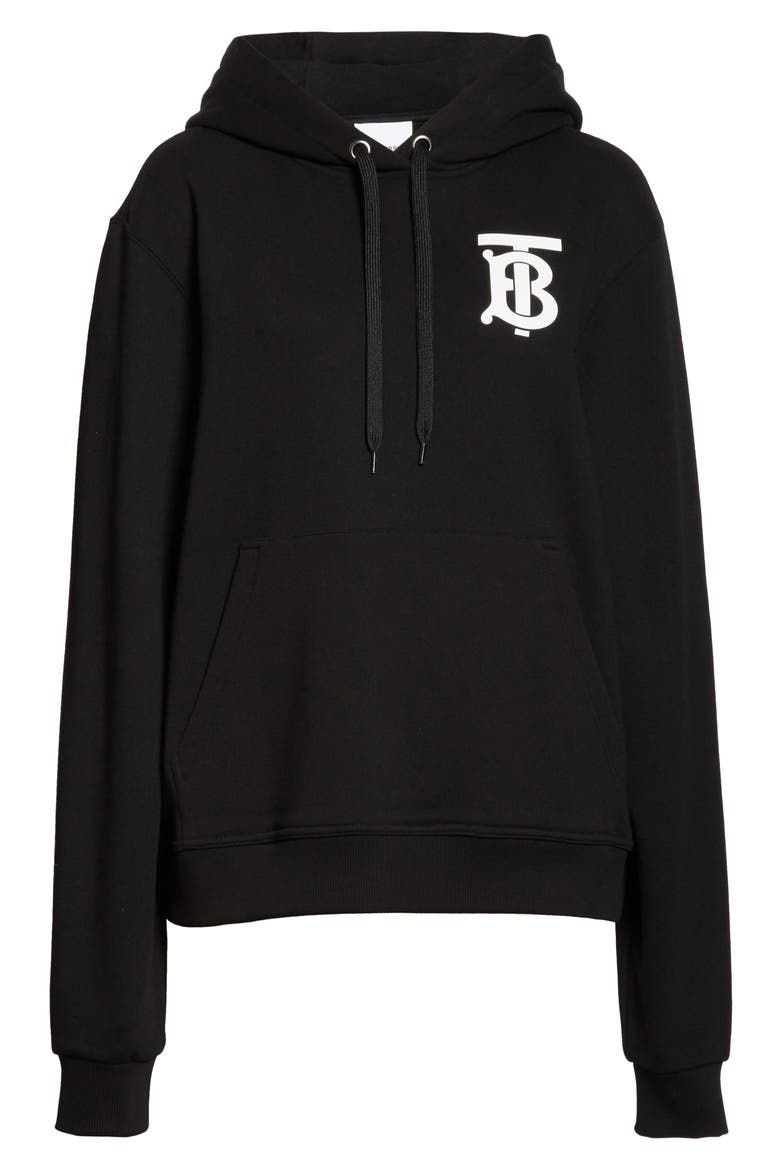 Landon TB Hoodie, Alternate, color, BLACK