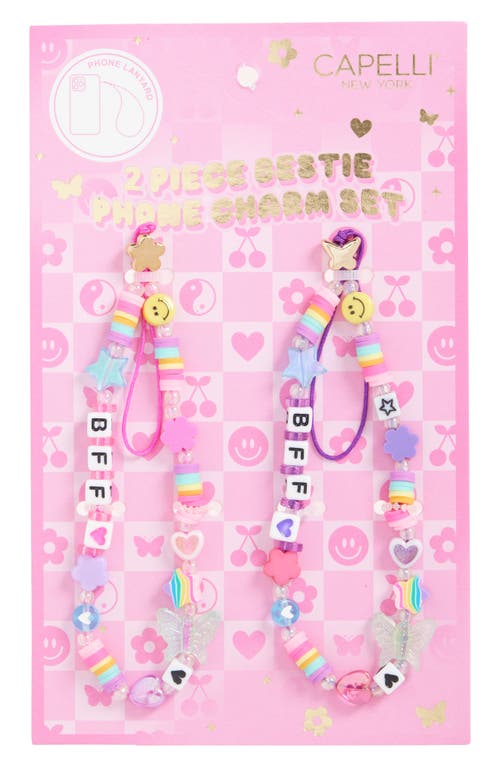 Capelli New York Set Of 2 Bff Phone Charms