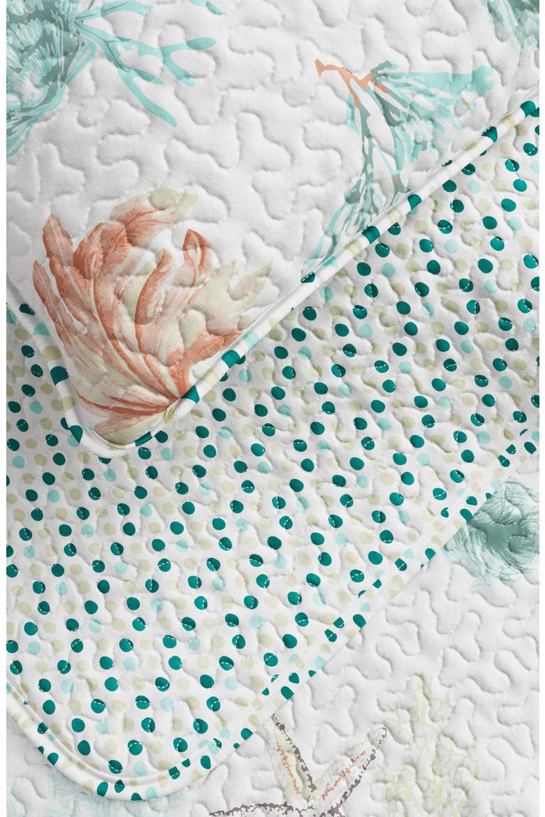 Coastal Theme Quilt Set, Alternate, color, CORAL REEF