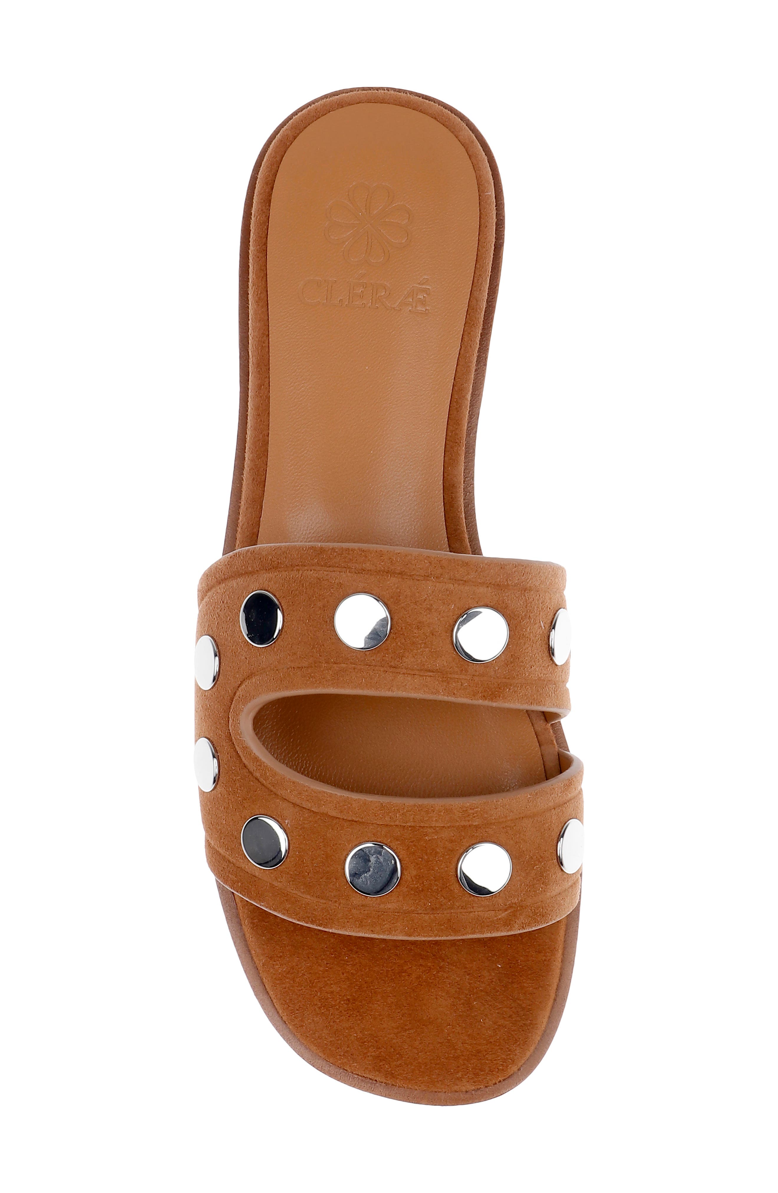 Izel Slide Sandal, Alternate, color, WOOD SDE