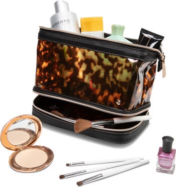 Miami Tortoise Shell Pattern Hanna Travel Organizer
