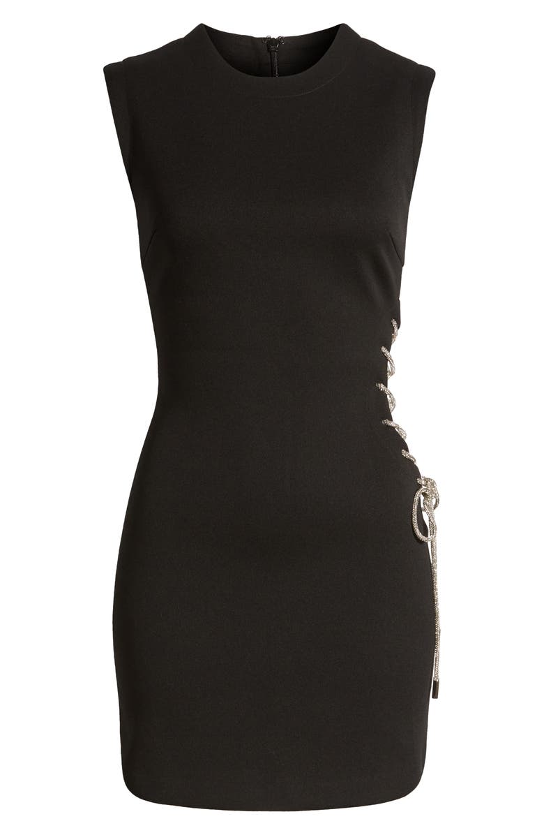 MISHA COLLECTION Kendy Side Cutout Sleeveless Cocktail Minidress, Alternate, color, 