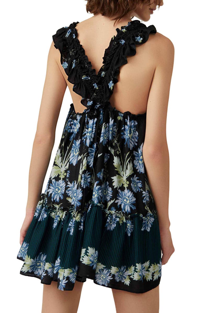 Free People Bali Wild Daisy Minidress, Alternate, color, 