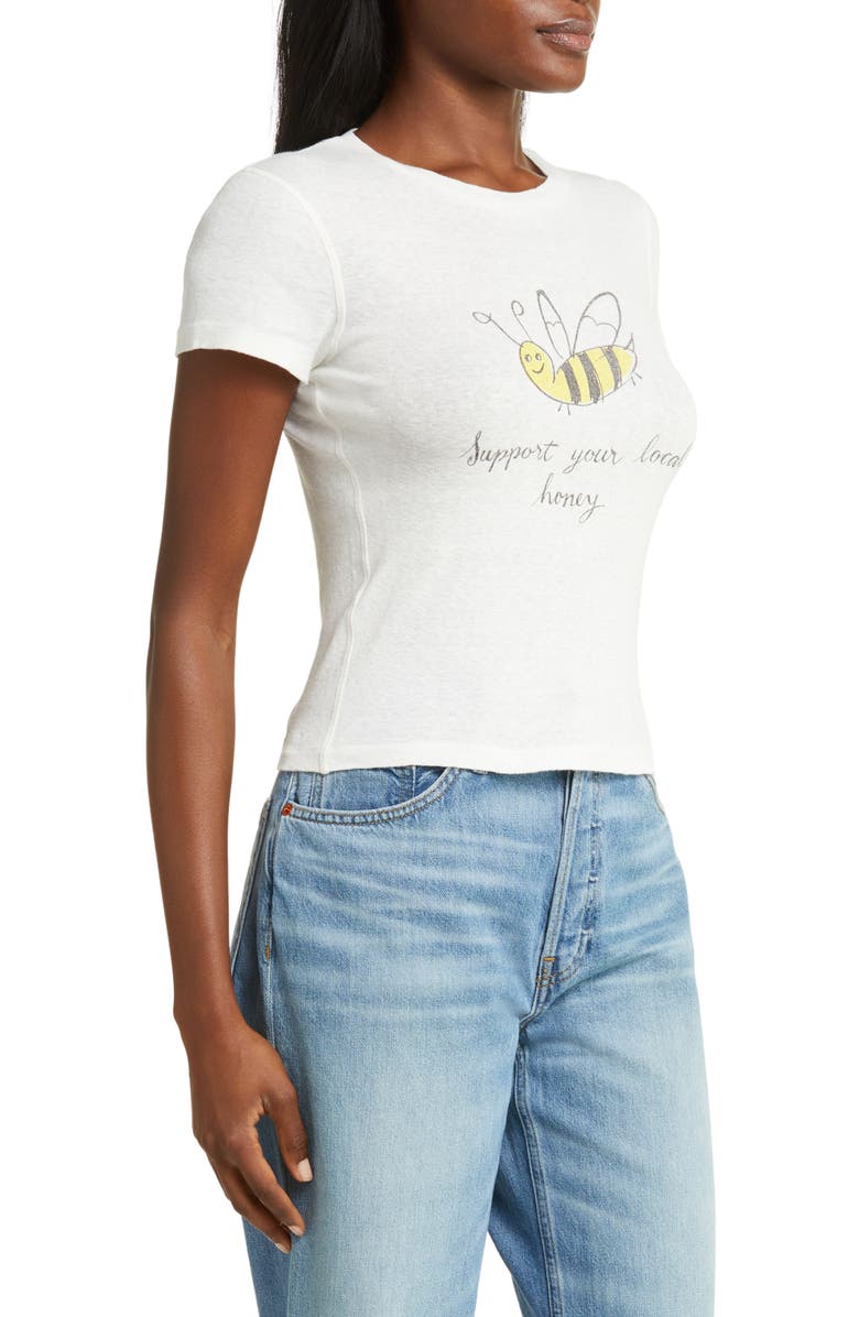 Re/Done '90s Local Honey Cotton Graphic T-Shirt, Alternate, color,