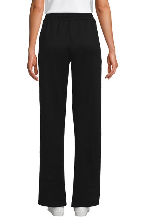Lands' End School Uniform  Active Performance Track Pants In Black