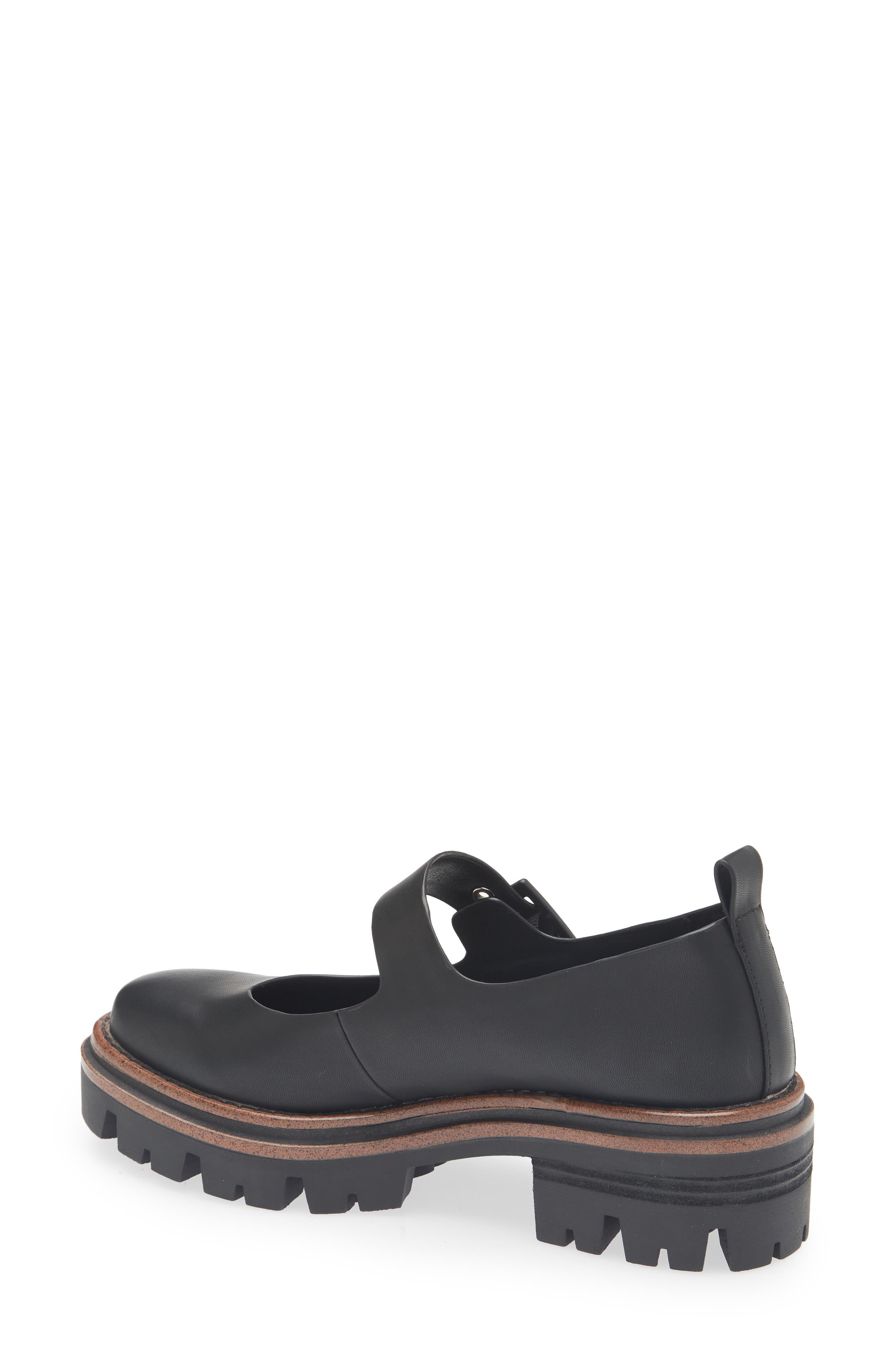 KORKS Veronika Mary Jane Flat, Alternate, color, Black