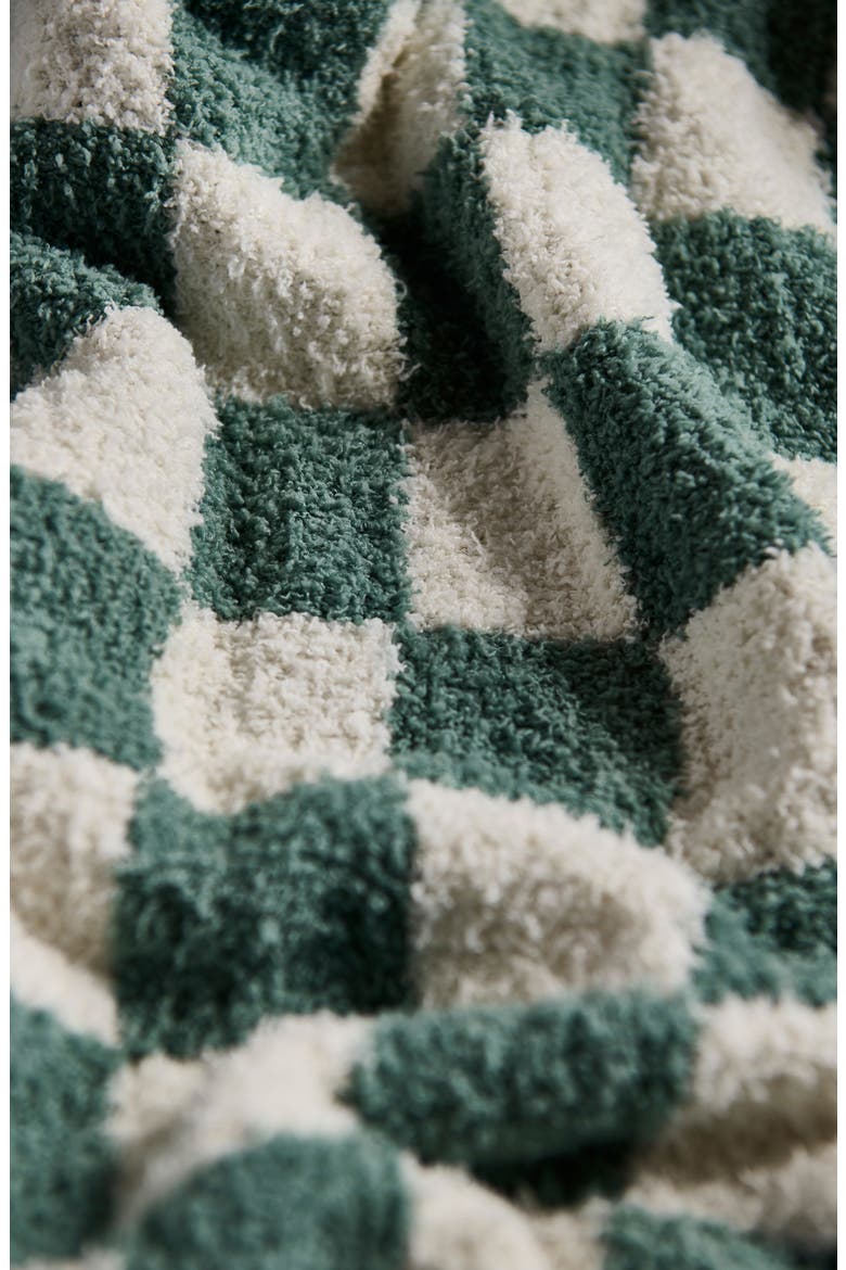 Mate Cozy Knit Throw Blanket, Alternate, color, KALE