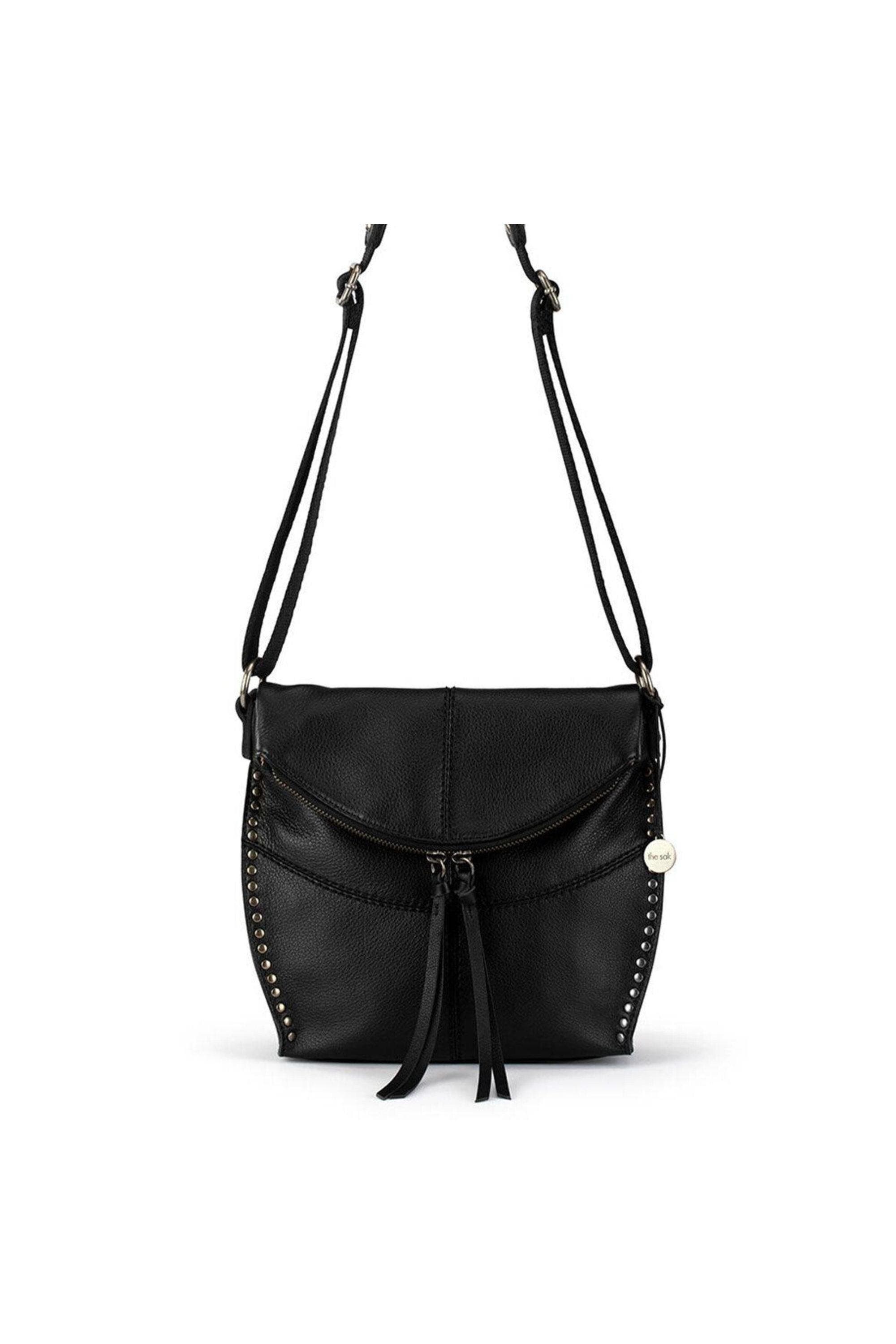 The Sak Silverlake Crossbody Bag - Leather, Alternate, color, Black