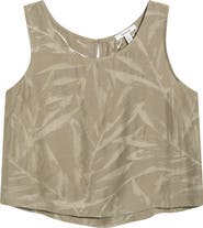 Splendid Maven Jacquard Crop Tank