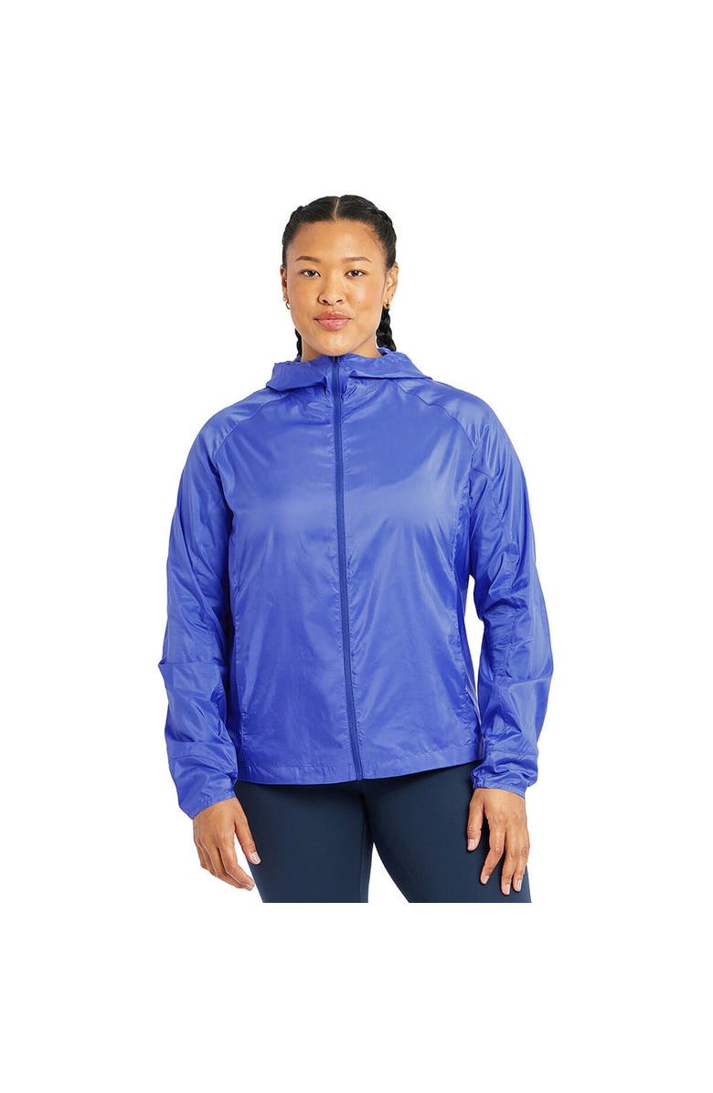 Oiselle Whirlwind Jacket - Women's, Main, color, Blue Rapids