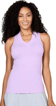Sofibella UV Colors Racerback Womens Tennis Tank Top