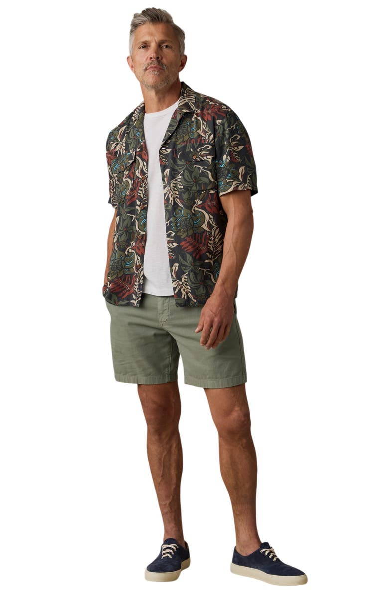 Faherty Bali Button-Up Camp Shirt, Alternate, color,