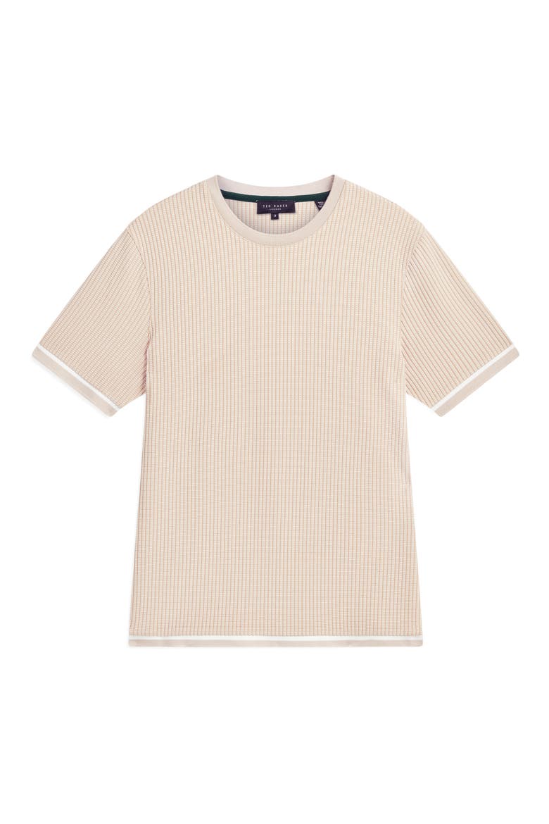 Ivanan Textured T-Shirt, Alternate, color, TAUPE