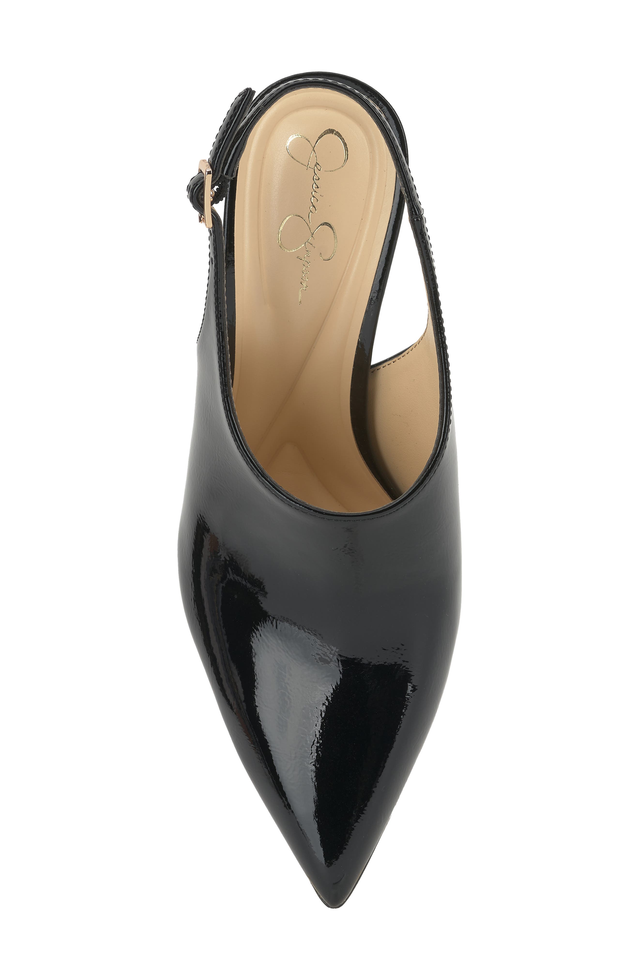 Jessica Simpson Pavie Slingback Pump, Alternate, color, Black