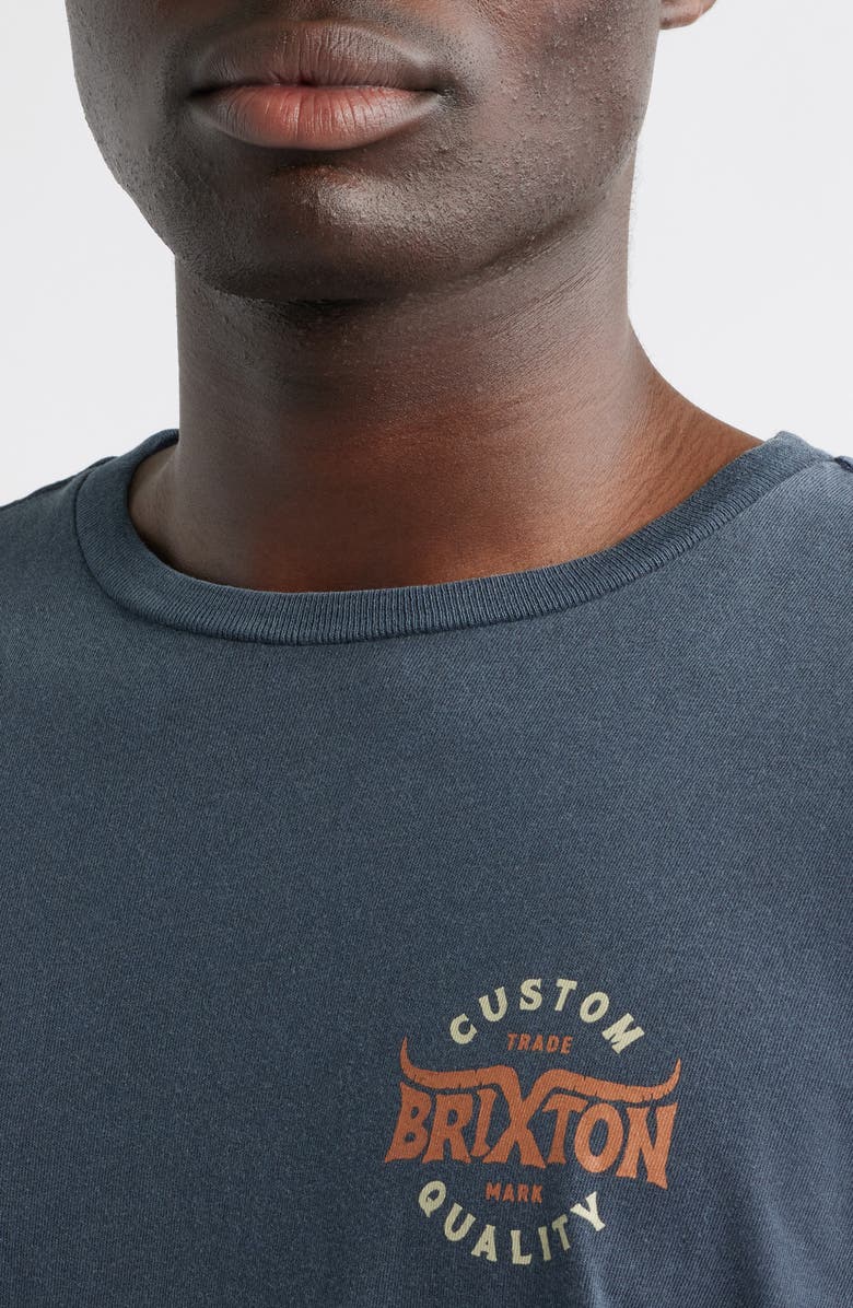 Brixton Gibson Graphic T-Shirt, Alternate, color, 