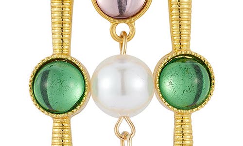 Chloe & Madison Chloe And Madison Vintage Drop Earrings In Gold