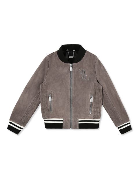 Leather Bomber Double B Boy