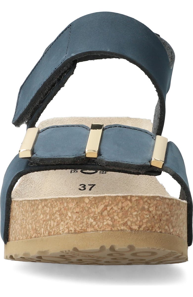 Mephisto Leonore Ankle Strap Sandal, Alternate, color, Navy