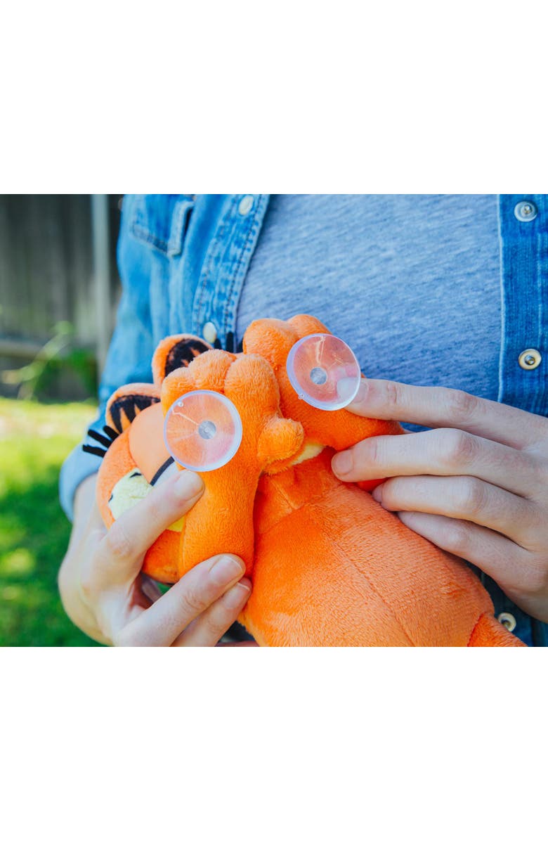 Toynk Garfield With Suction Cups 12-Inch Collector Plush, Alternate, color, Orange
