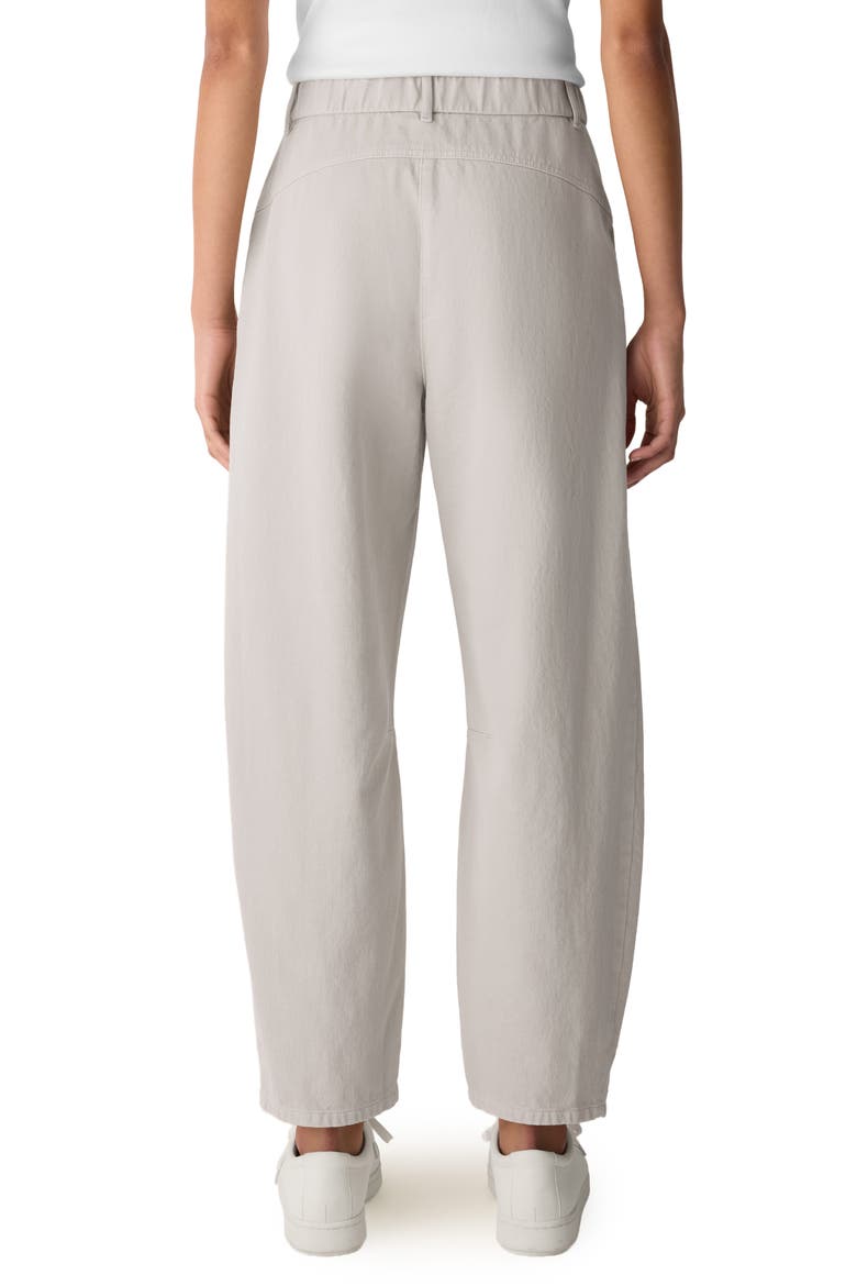 Organic Cotton Ankle Barrel Leg Pants, Alternate, color, PAPYRUS
