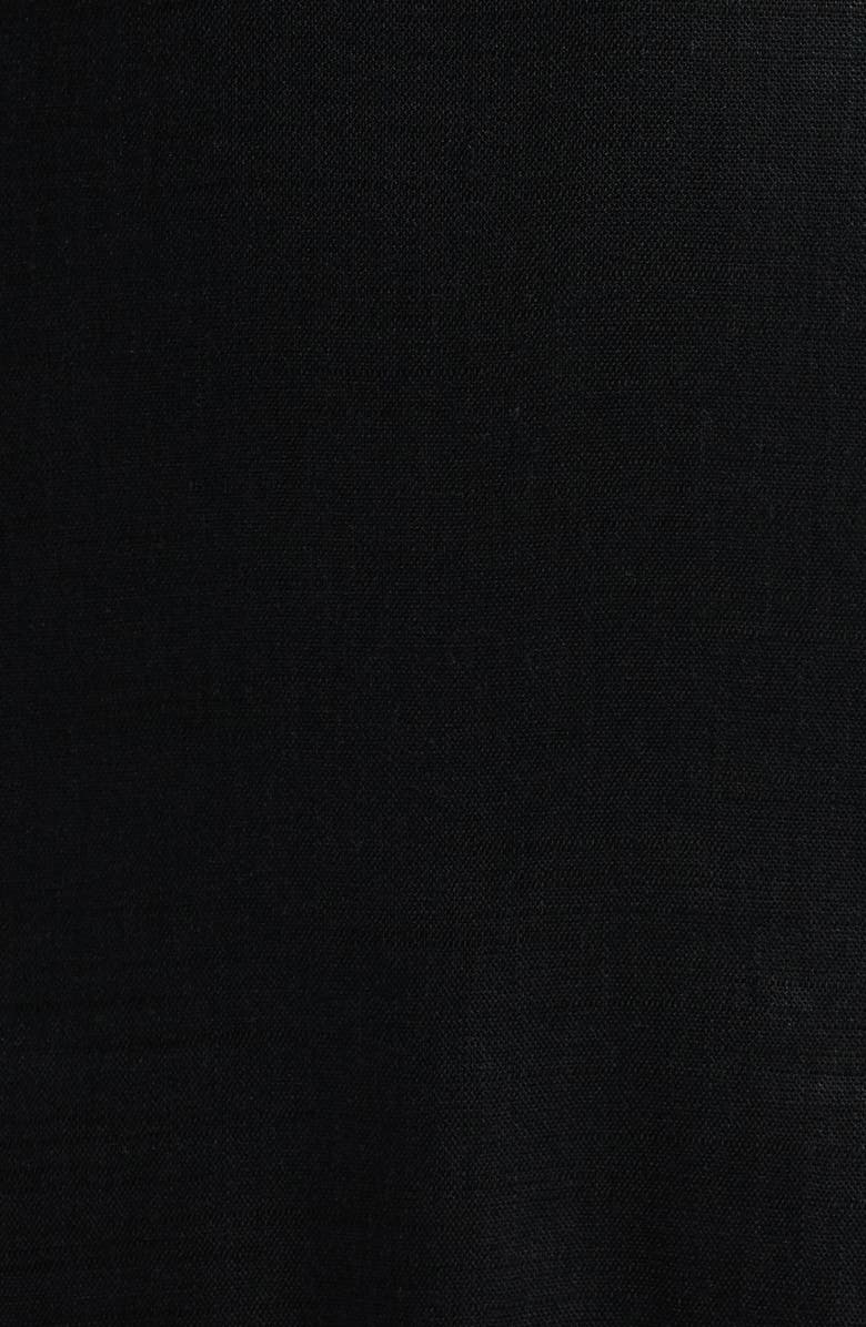 Cult Gaia Lianna Tie Back Halter Maxi Dress, Alternate, color, Black