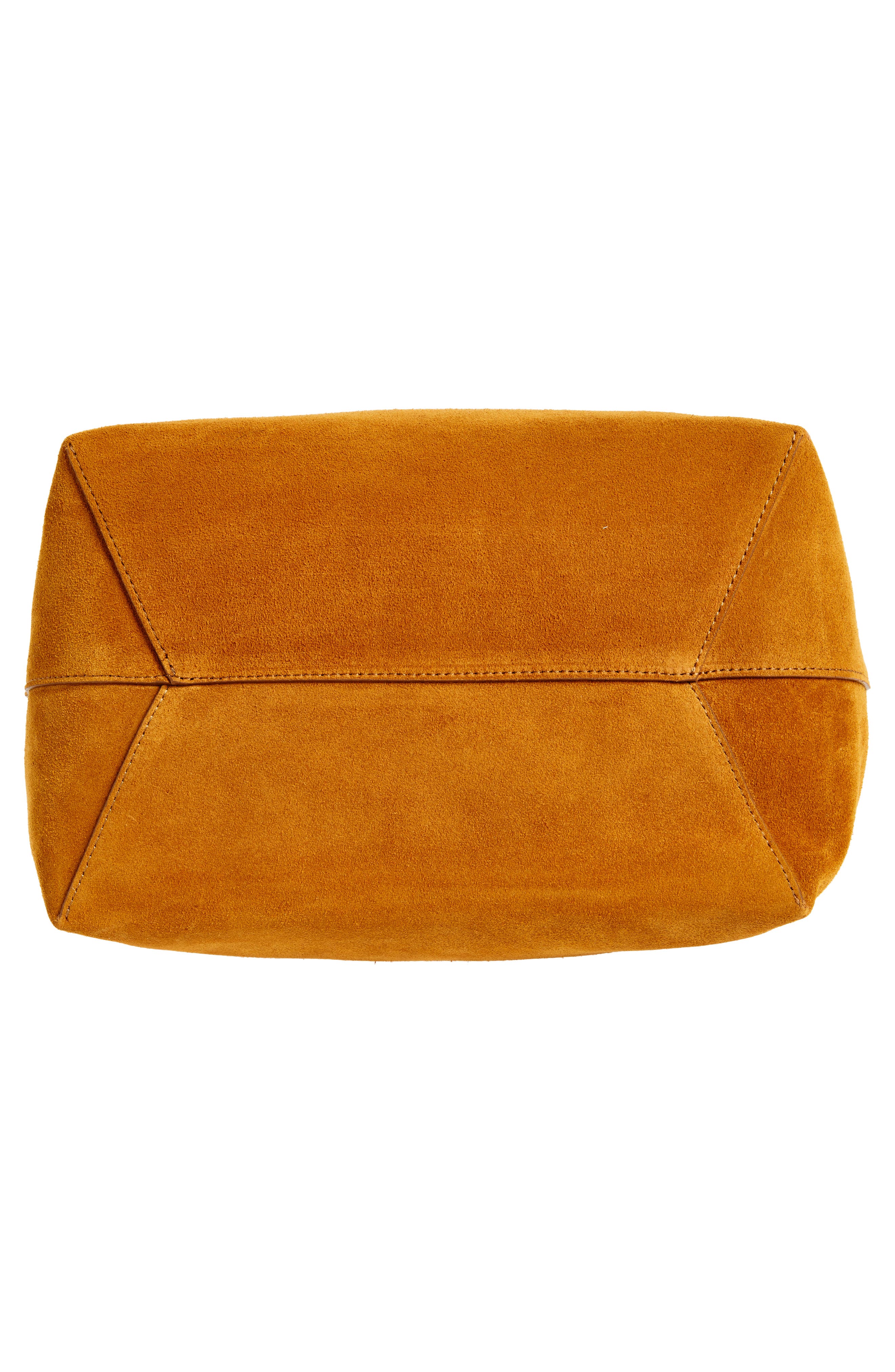 Mansur Gavriel Everyday Cabas Suede Hobo Bag, Alternate, color, Cuoio