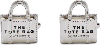 イヤリング Tote Bag Earrings - Marc Jacobs - l - Silver Marc Jacobs Tote Bag Stud Earrings | Silver | FARFETCH
