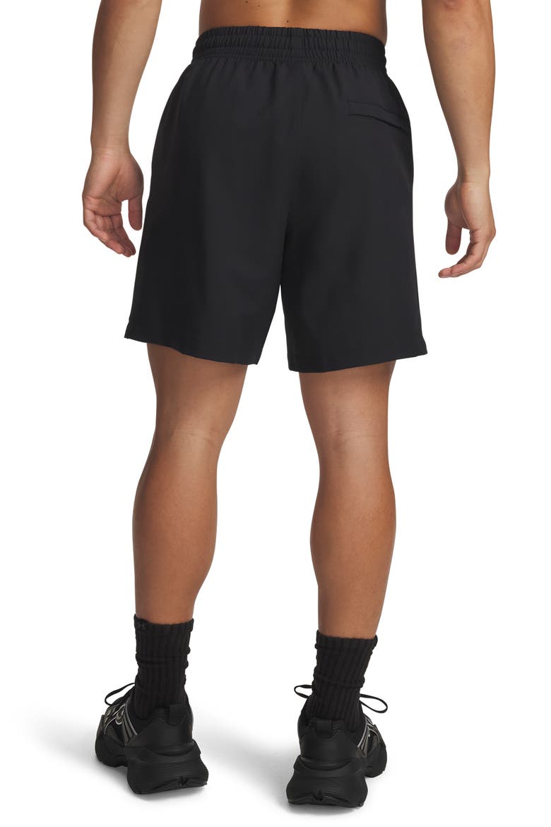 Unstoppable Woven Shorts, Alternate, color, BLACK