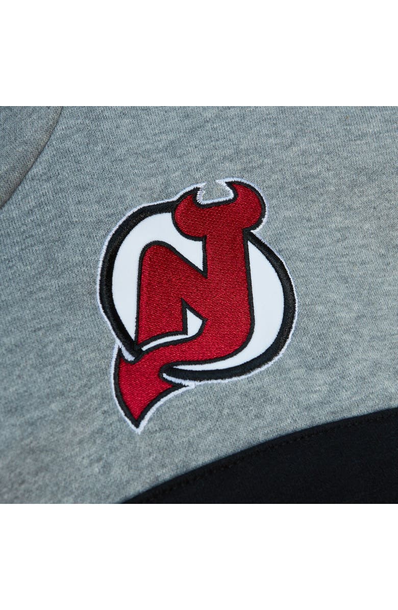 Mitchell & Ness Men's Mitchell & Ness Red/Gray New Jersey Devils Head Coach Pullover Hoodie, Alternate, color, 