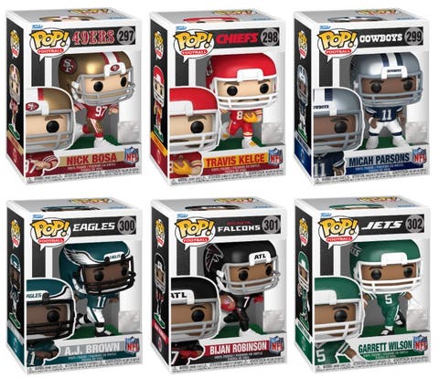 NFL Funko Pop! Series 13 Complete Set (6)