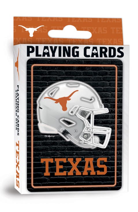 Texas Longhorns Neon Playing Cards