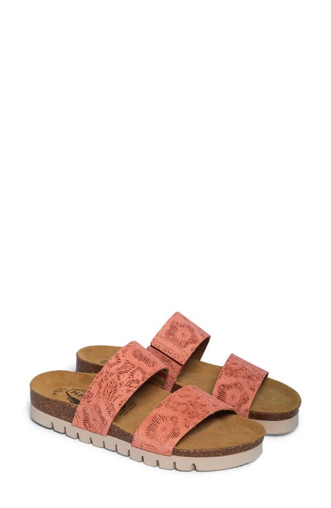Brynn Double Strap Slide Sandal