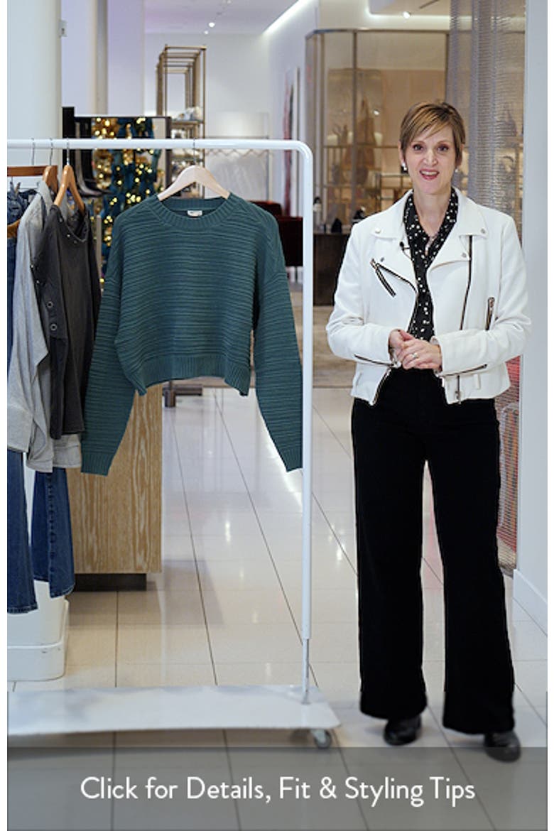 Evie Crop Sweater video