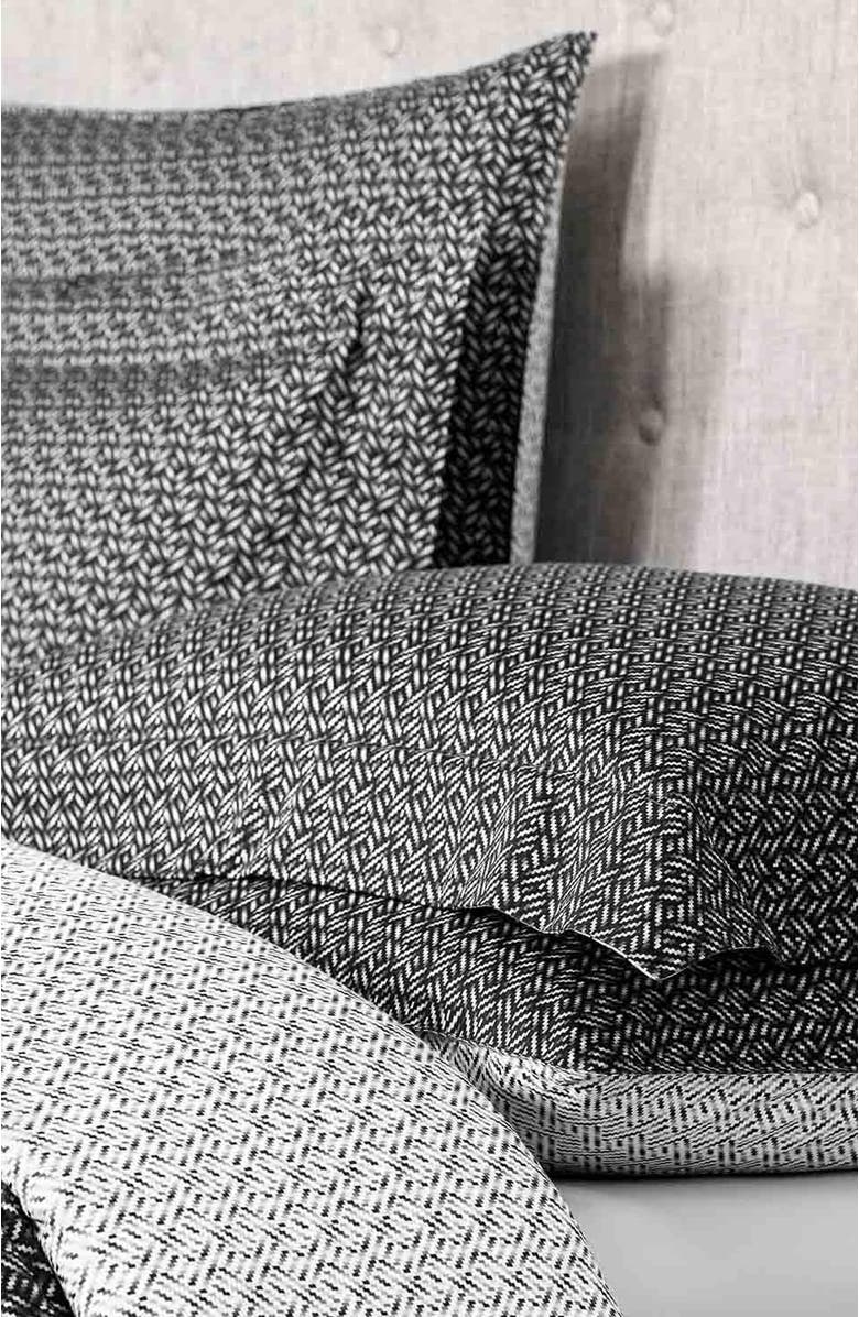 Togas Kenneth Duvet Cover, Alternate, color, Black