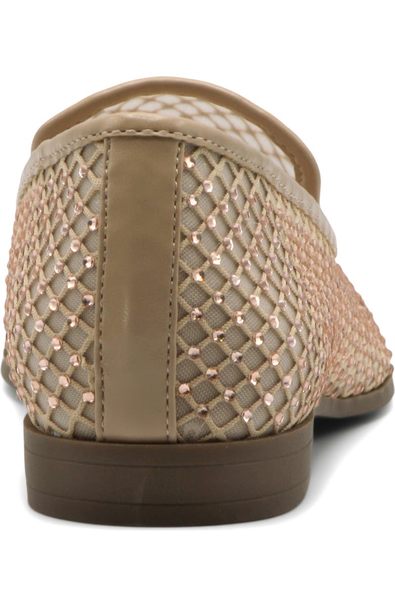 Charles by Charles David Forrest Rhinestone Mesh Loafer, Alternate, color, Linen-Mesh