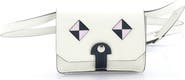 Pre-Owned Hermes Chien Card Holder with Strap Swift and Chevre Mysore