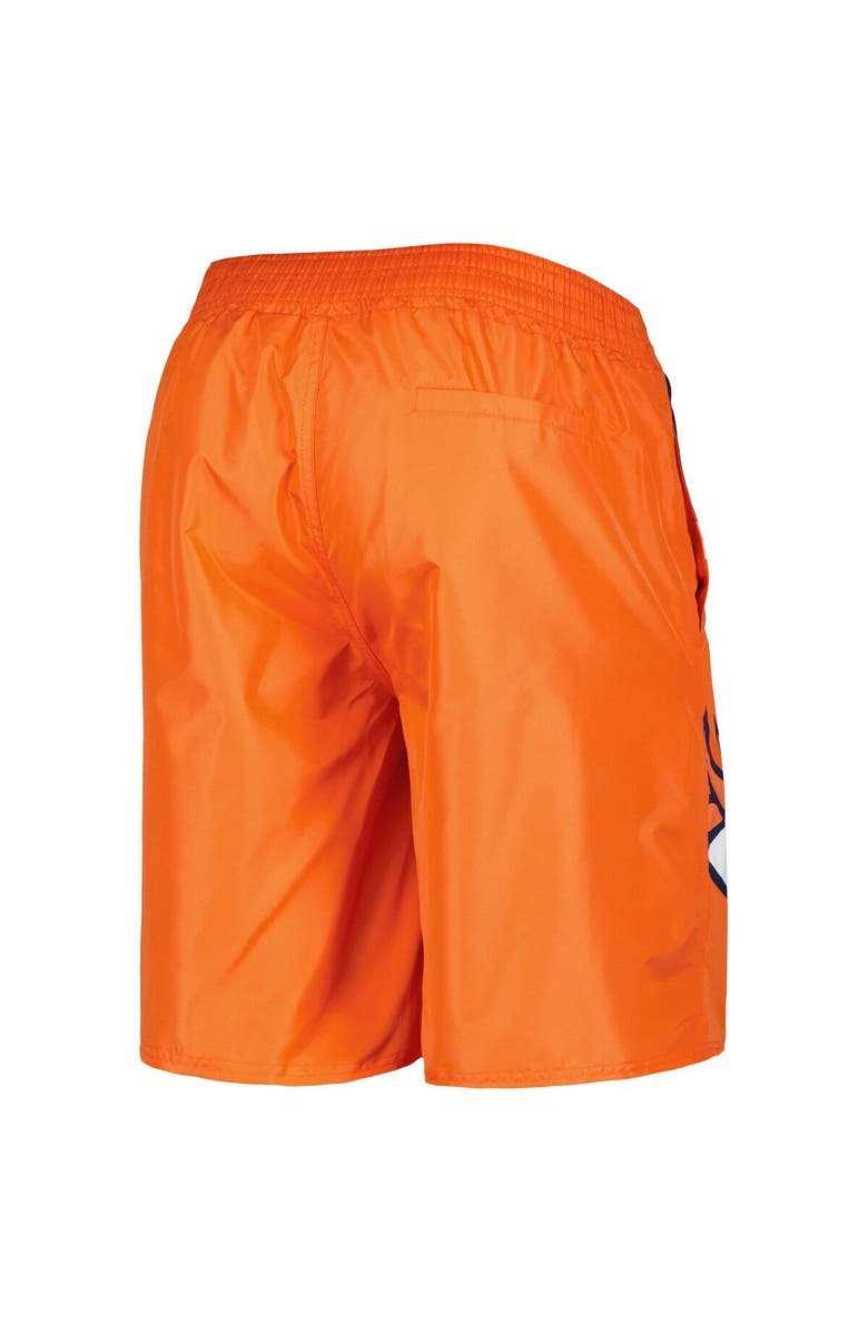 G-III SPORTS BY CARL BANKS Men's G-III Sports by Carl Banks Orange Denver Broncos Sea Wind Swim Trunks, Alternate, color, 