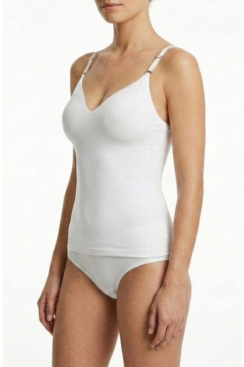 Soft Essential 3-Pack Everyday Cotton Camisoles, Alternate, color, CLAY/ WHITE/ BLACK