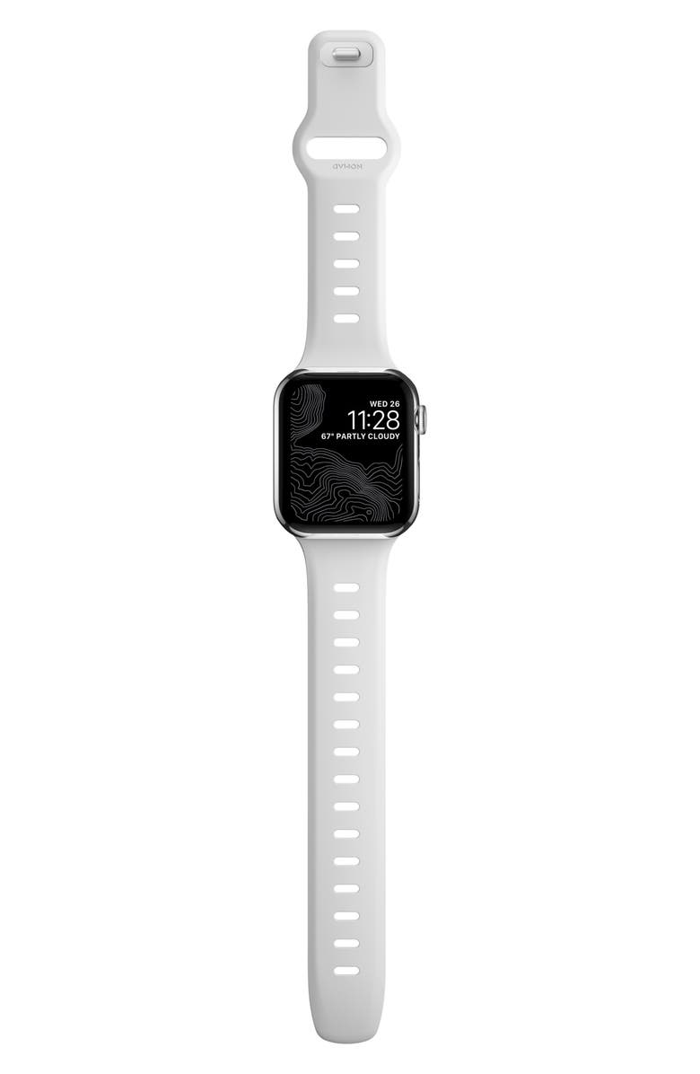 Nomad Sport Slim FKM Rubber 45mm Apple Watch<sup>®</sup> Watchband, Alternate, color,