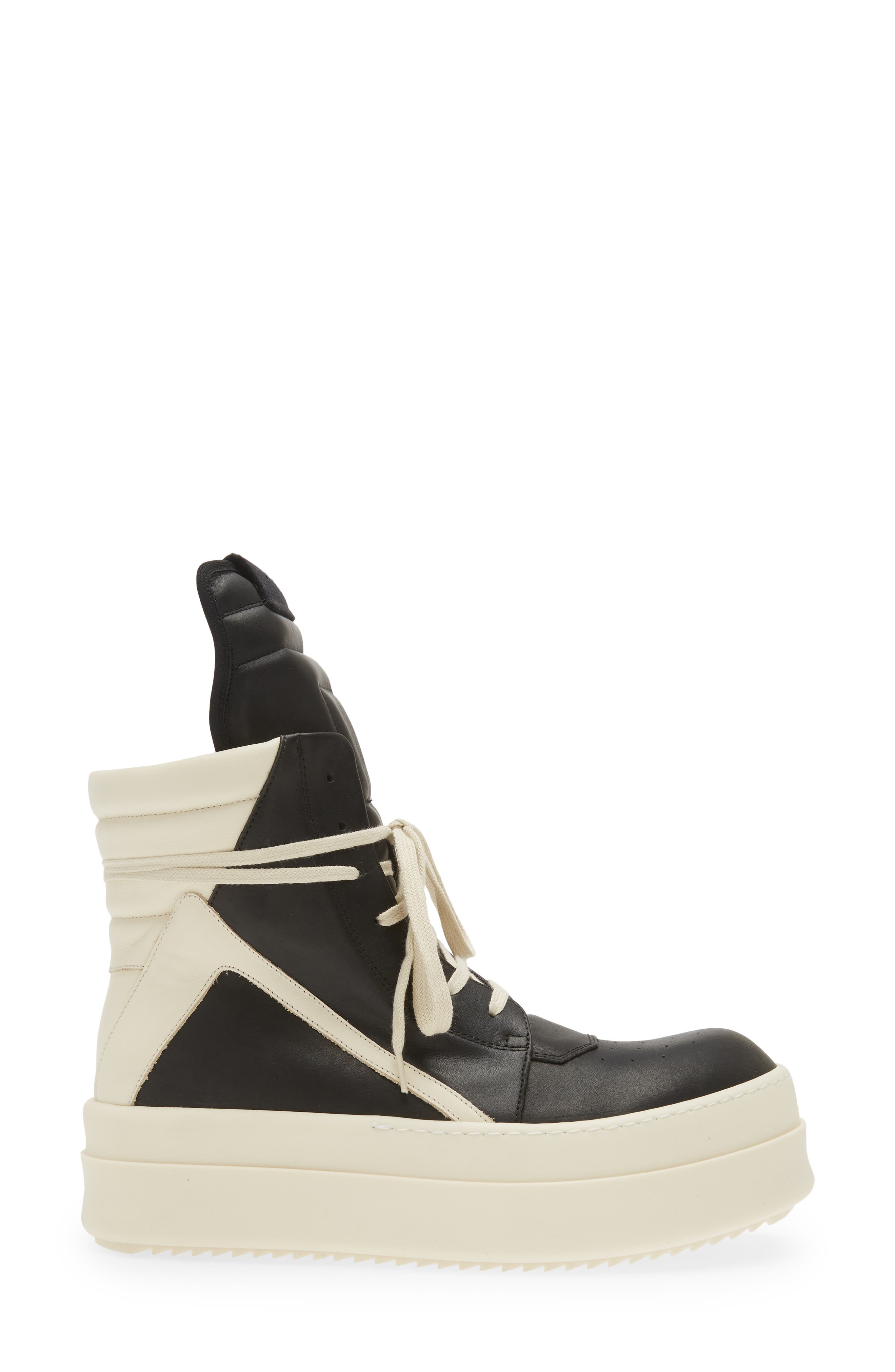 Rick Owens Geobasket Mega Bumper High Top Sneaker, Alternate, color, 