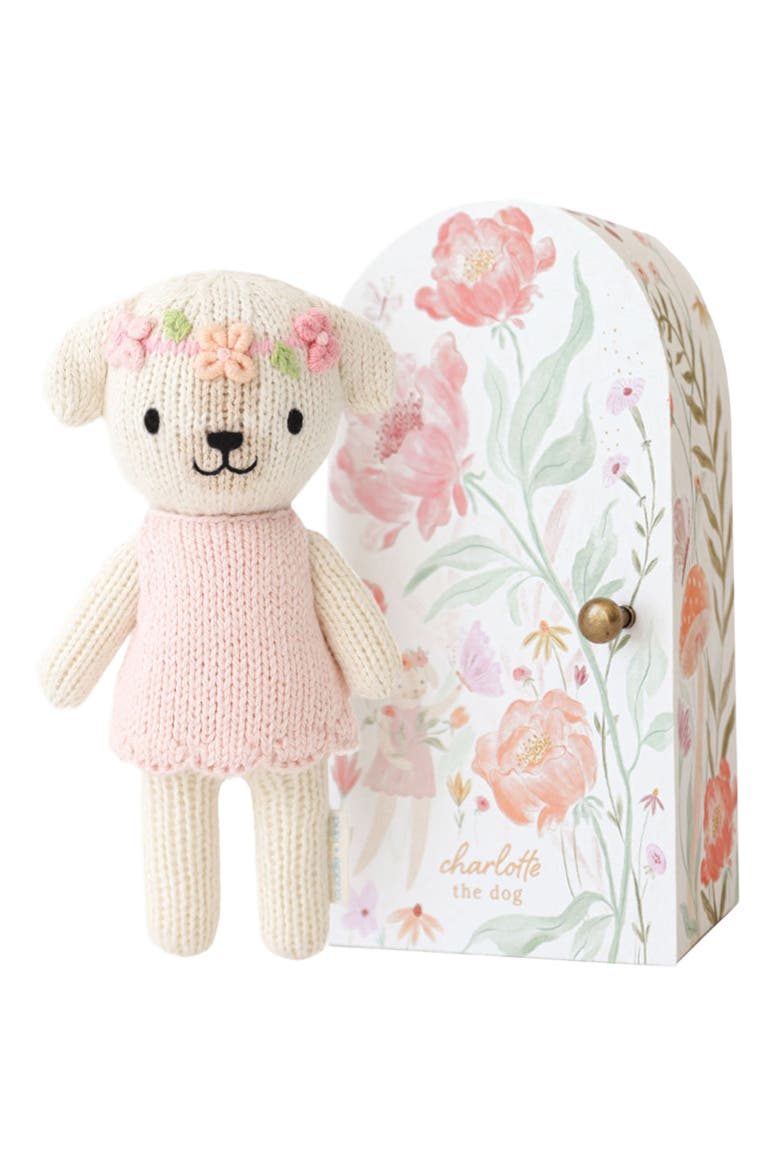 Tiny Dog Stuffed Animal, Main, color, PINK