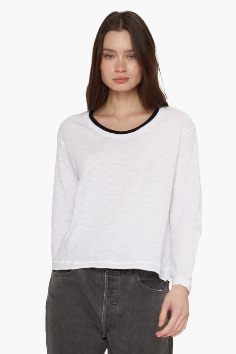 Raw Crew Crop Boxy Long Sleeve